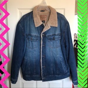 Vintage 🕶 Arizona Denim Jacket with fleece lining